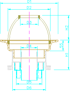 巹ε KCD-2050 . и(Roof drain)ǰ